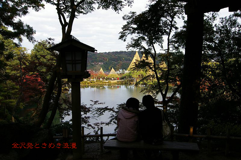 紅葉の兼六園　霞ヶ池周辺_d0043136_17585942.jpg