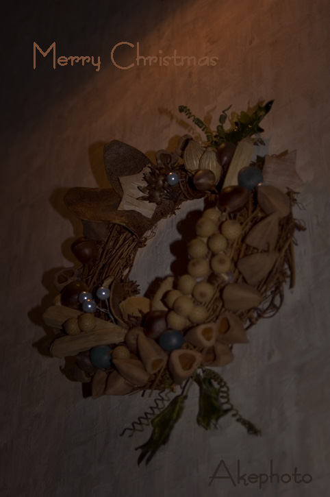 クリスマスリース_e0127416_21232560.jpg