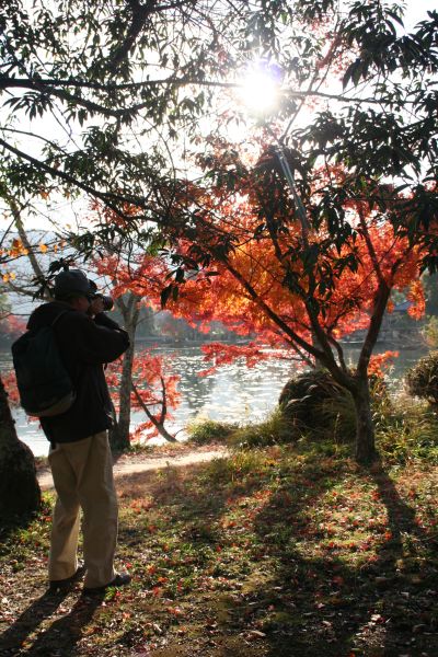 大覚寺・大沢池にて_b0055171_171517.jpg