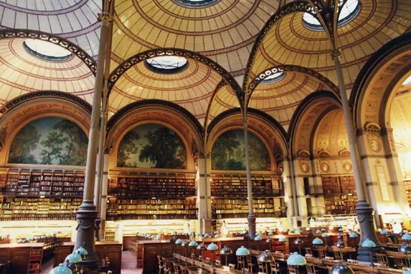 国立図書館 Bibliotheque Nationale 1868 69 Henri Labrouste Paris France No 2 7 近代建築ゼミ Modern Architecture