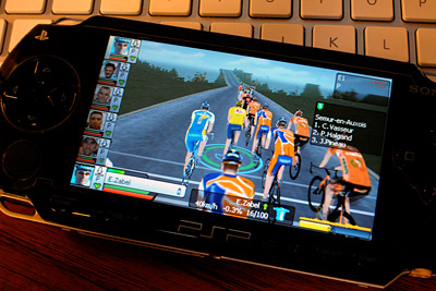 pro cycling psp