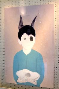 『現代絵画の展望』展ーそれぞれの地平線 @鉄道歴史展示室＋Breakステーションギャラリー_b0044404_1053661.jpg