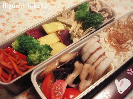 １２/２１　気がつけば根菜だらけ弁当_a0105730_74557.jpg