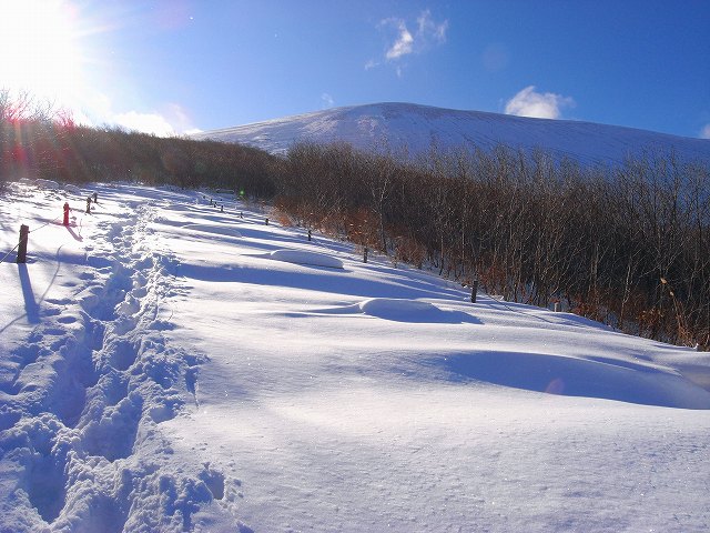 冬至に樽前山_f0138096_17514865.jpg