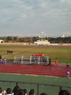 高円宮杯U-15 　vs浦和　前半終了_b0036243_1421257.jpg