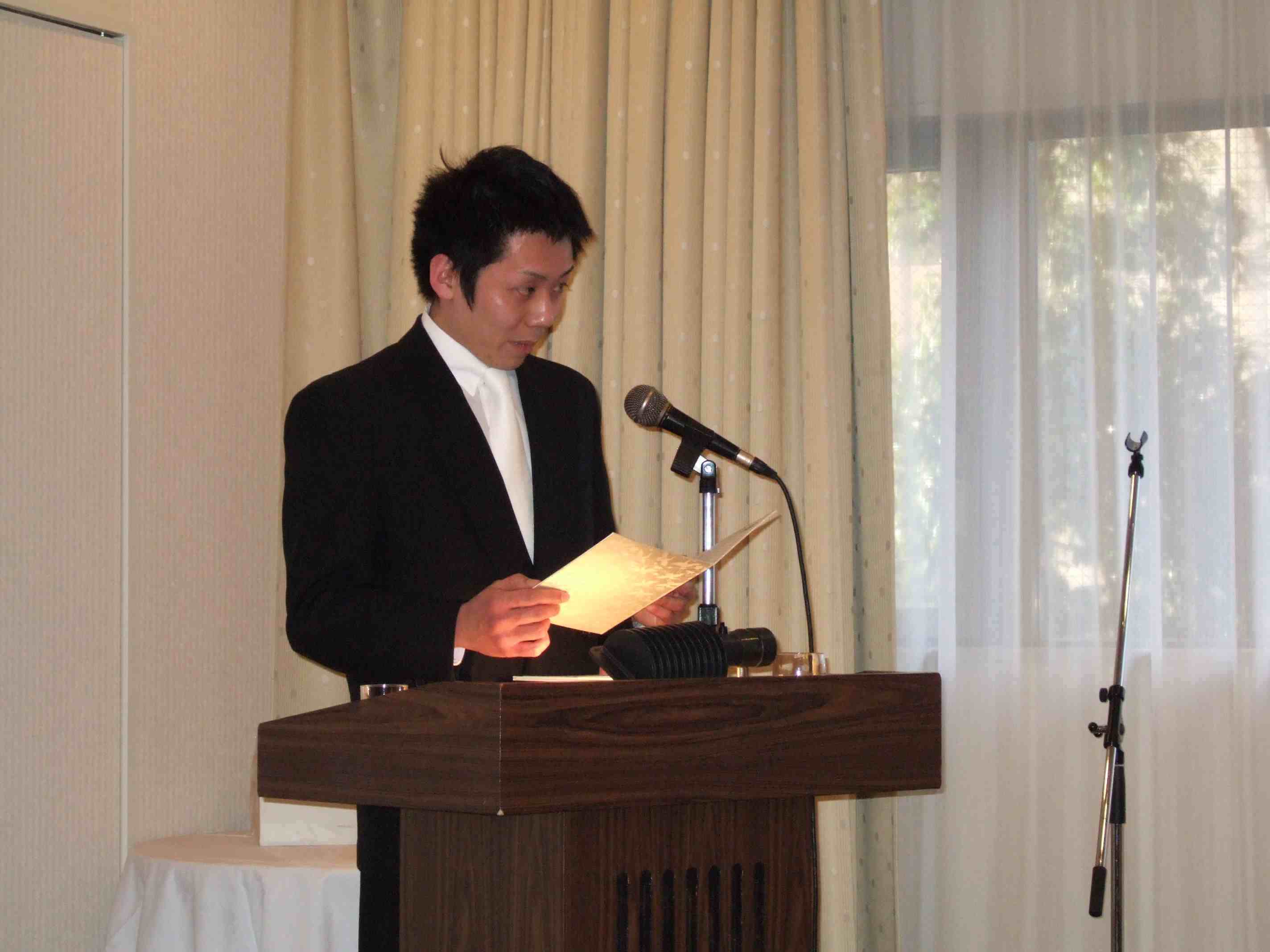 披露宴 司会者 清水家の暮らし 披露宴 司会者 清水家の暮らし