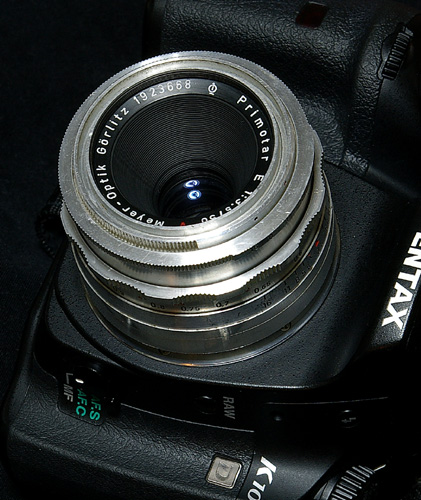 Meyer-Optik Görlitz Primotar E 50mm F3.5 V : ぴーたんの Meyer-Optik Görlitz Primotar E 50mm F3.5 V : ぴーたんの