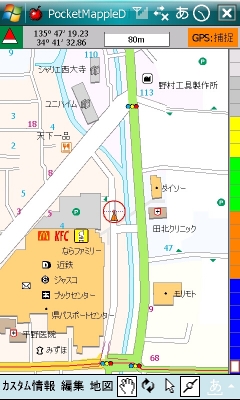 アドエス，純正 GPS で Pocket Mapple Digital ver8 を使う_b0029688_11222091.jpg