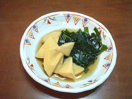 筍料理の日_c0157047_1827748.jpg