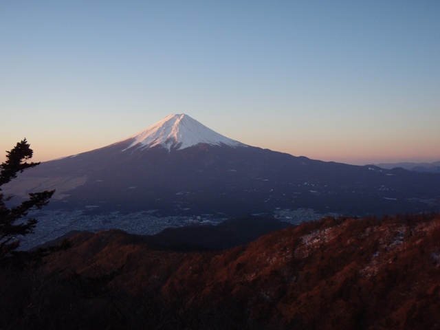 新年登山　三つ峠山_b0039898_16284628.jpg