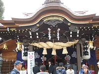 三社参り(正月）～箱崎宮、東公園十日恵比寿神社、櫛田神社、住吉神社_b0085008_5494021.jpg