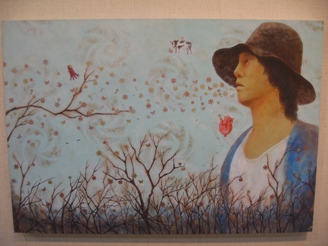 468)②時計台 「第2回 にかわえ展」・日本画 1月7日(月)~1月12日(土) _f0126829_18184317.jpg