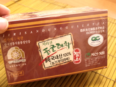 トングレ茶と韓国食材色々_c0137410_1256264.jpg