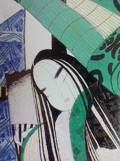 大人気新品セール ブ 国宝源氏物語絵巻と平成復元模写』展 20 『宿木三』 : ほんの 絵画
