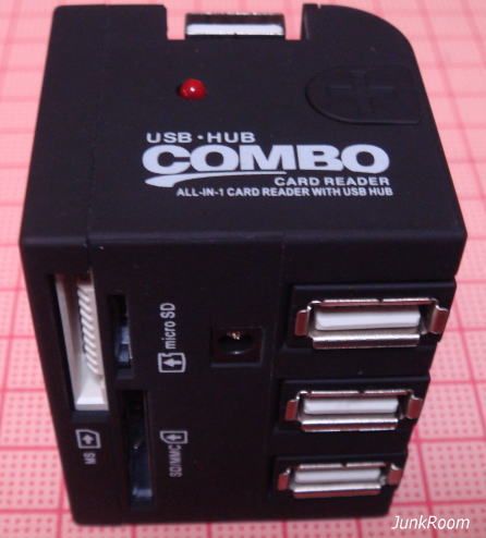 USB-HUB付きSDHC対応ﾏﾙﾁｶｰﾄﾞﾘｰﾀﾞｰ _e0083004_1891171.jpg