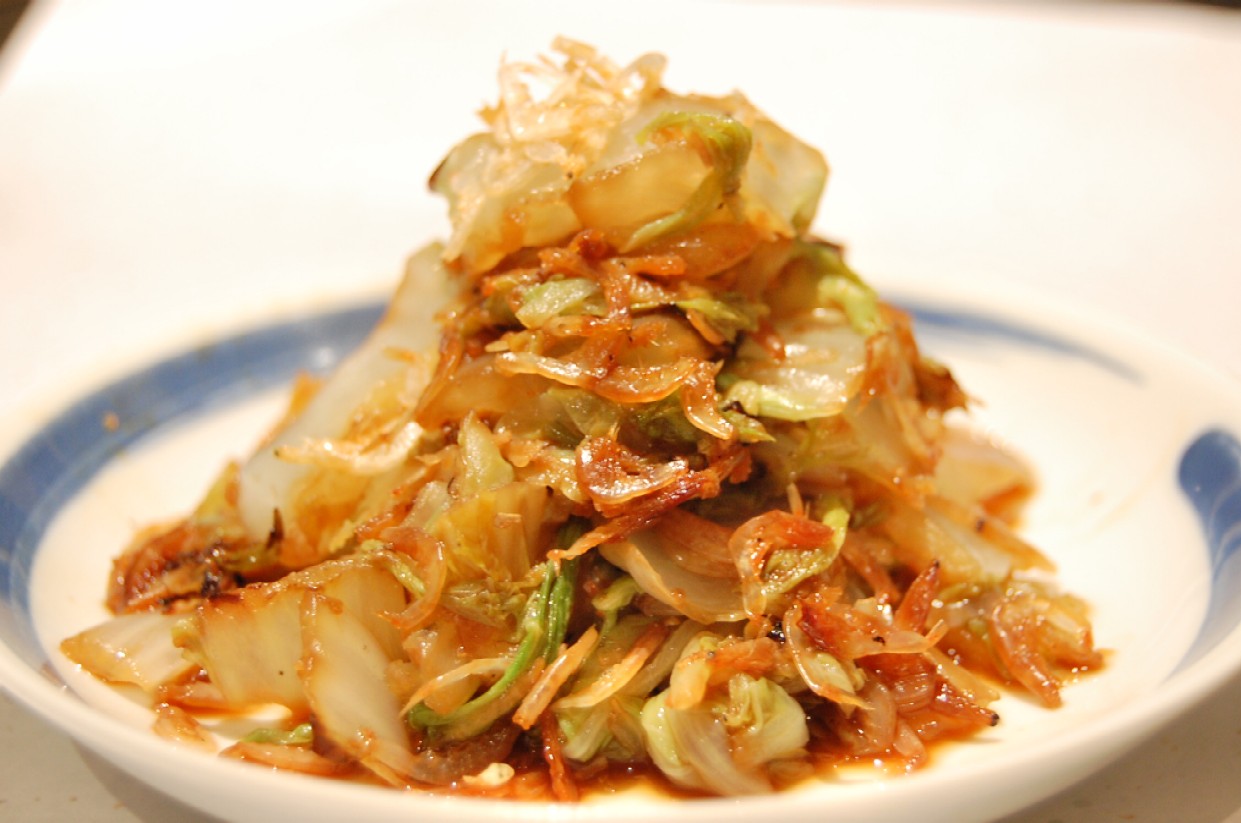白菜と干し小海老の簡単中華蒸し♪_d0104926_1142857.jpg