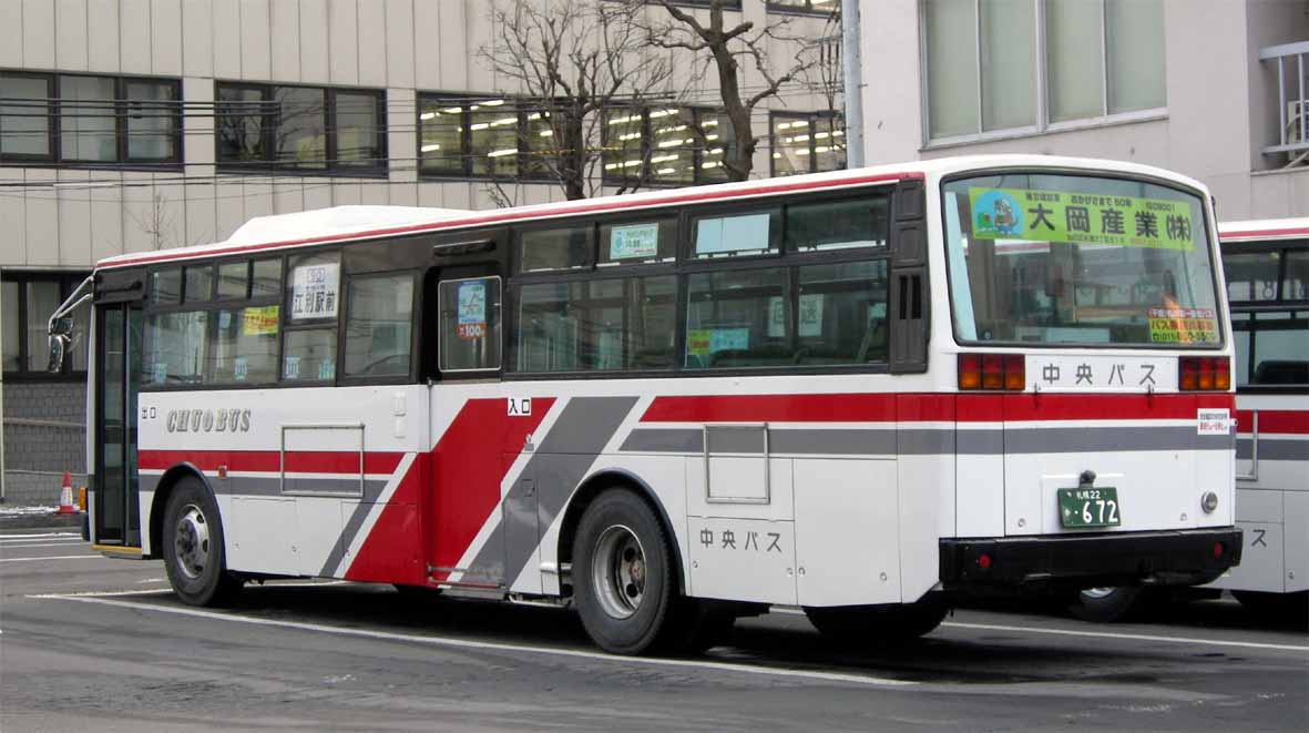 中央バス 江別の車いろいろ バス 鉄道 車 船