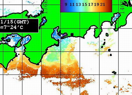 遠州灘沖に　17度18度の潮が 【カジキ マグロ トローリング】_f0009039_13432193.jpg