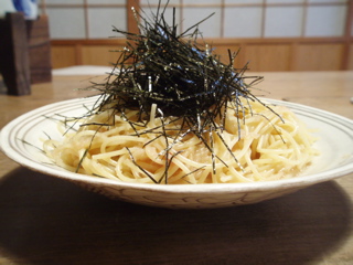 辛子明太子のパスタ_c0066553_22362647.jpg