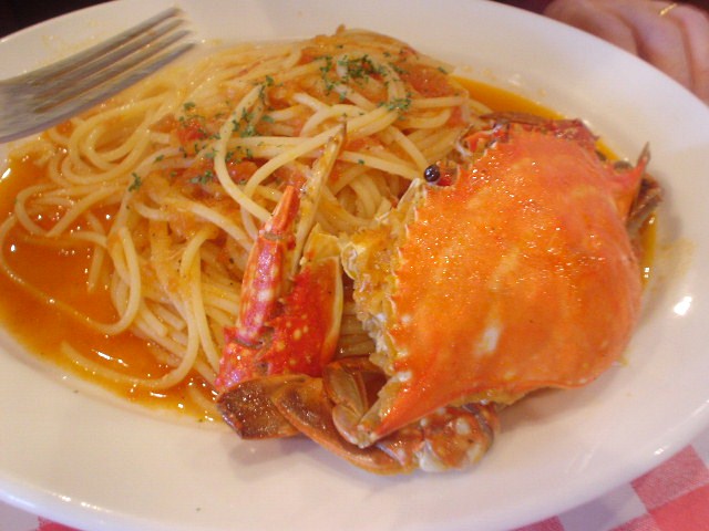 今日はスパゲティー_d0039111_1223844.jpg