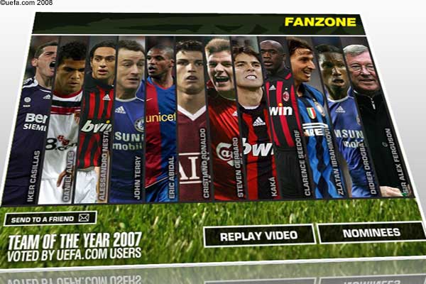 UEFA ベストイレブン2007 : Zefiro “ネスタ&イタリアサッカー UEFA ベストイレブン2007 : Zefiro “ネスタ&イタリアサッカー
