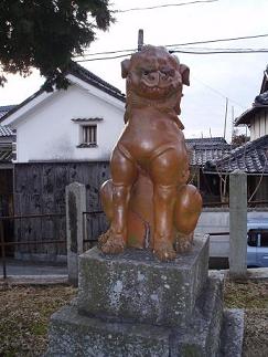 鯉喰神社の狛犬ちゃん達_c0111475_15122519.jpg