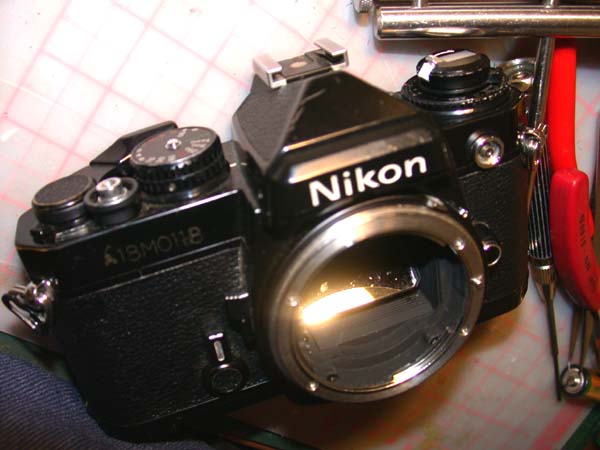 Nikon FE分解掃除(添付写真３枚)　　　mentenin_d0138130_1204089.jpg