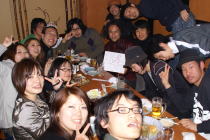 東京造形大学映画専攻4年生卒業研究作品講評会最終日~ 翌朝(今朝)5時まで打ち上げ・色紙_f0006713_72642.jpg