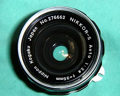 ●NIKKOR-S 35mmF2.8 ● 頑固なレンズのカビ取り mentenin_d0138130_1939779.jpg