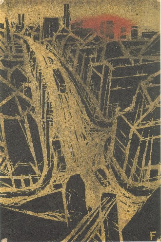 藤牧義夫 版画作品（3） 1934年 23歳 : 藤牧義夫 発掘！