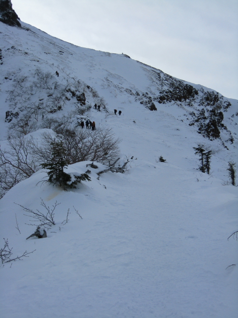 頂をめざして　赤岳雪山登山 part3_c0124029_21575545.jpg