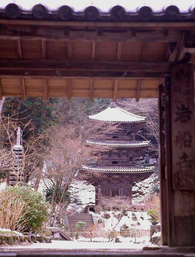 岩船寺　雪化粧_c0108146_2240783.jpg