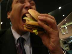 マクドナルド メガトマトバーガー_b0054727_1095048.jpg