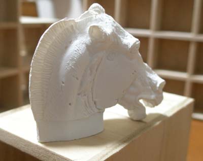 石膏像コレクション2 : 本日も晴天なり ちょっとそこまで自転車で