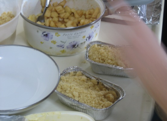 ＯＶＥＮ　ＰＡＲＴＹ　～　apple　crumble～_e0116754_2022852.jpg