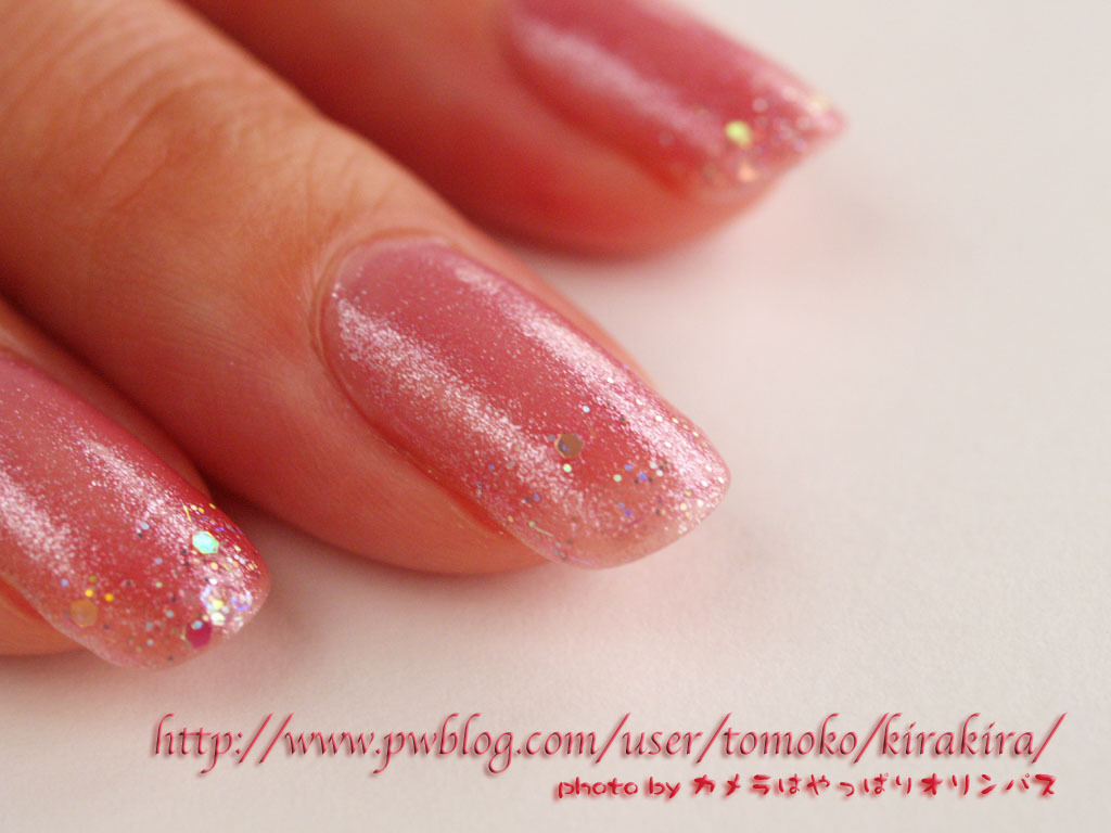 今週のネイル(2007/11/26)：OPI HL760[Celeb Sparkle]+HL761[Are You a Movie Star?]_e0129297_13393246.jpg