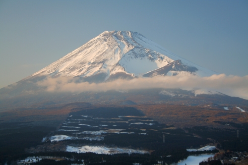愛鷹山（越前岳）登山口から見た富士山_c0151731_22574429.jpg