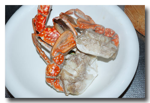 渡り蟹のパスタ用スープ 作り置きをすると便利ですよ 魚屋三代目日記