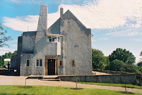 ヒル・ハウス  Hill House (1902~03) C.R. Mackintosh / Helensburgh (near Glasgow) UK No.3/56_f0126688_11243913.jpg