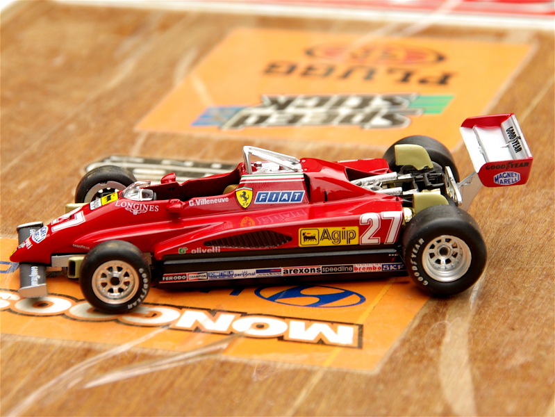ジル・ビルヌーブ フェラーリ126C2／ケケ・ロズベルグ