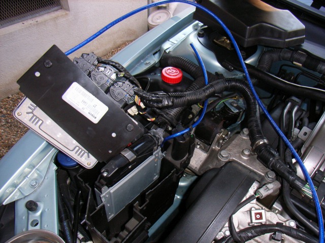 プジョー406クーペ アーシング・ワンオフ施工_f0032891_172571.jpg