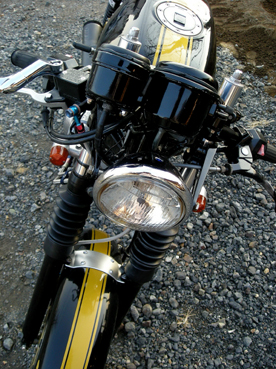 YAMAHA SRX600 カフェレーサーがやって来た! : ヒノデカニ工房 YAMAHA SRX600 カフェレーサーがやって来た! : ヒノデカニ工房