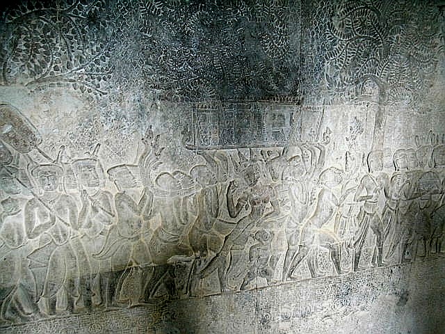 カンボジア(15) アンコール・ワット <第一回廊とレリーフ>_c0011649_8111963.jpg