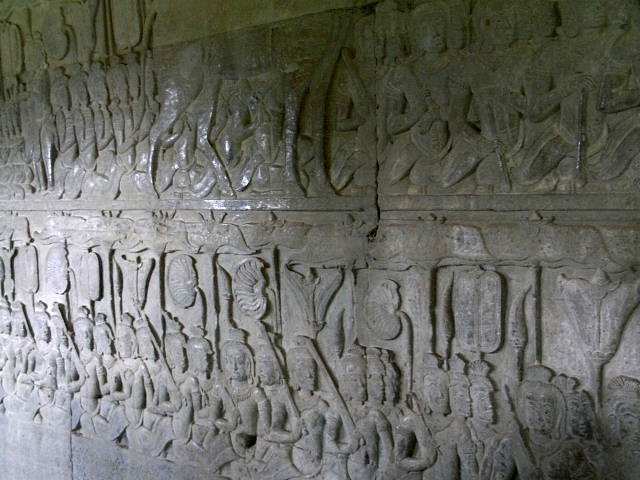 カンボジア(15) アンコール・ワット <第一回廊とレリーフ>_c0011649_816182.jpg