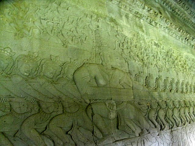 カンボジア(15) アンコール・ワット <第一回廊とレリーフ>_c0011649_822725.jpg