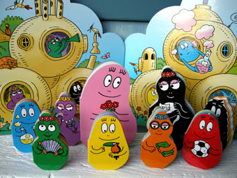 バーバパパ（Barbapapa）のフェーヴ（フェーブ）／全10個／2010