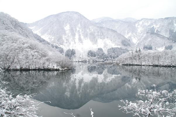 冬の撮影旅行その４　「御母衣ダム湖周辺」_d0043602_11173798.jpg