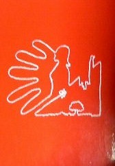 小さな掌 ダレカの地上絵の特典 Aqua色の空