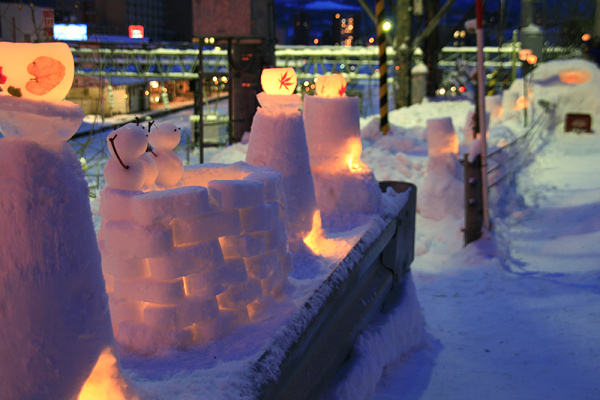 町内会の雪あかり♪_f0130737_2575070.jpg