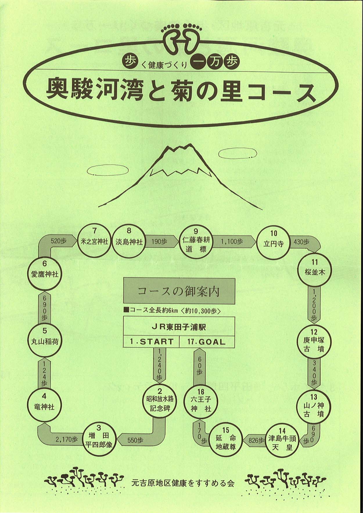 一万歩 元吉原 奥駿河湾と菊の里コース_f0141310_21506.jpg